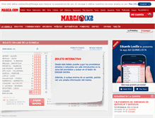 Tablet Screenshot of 1x2.marca.com